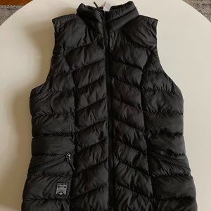 Oiselle Puffer Bird Down vest Black Women's Small